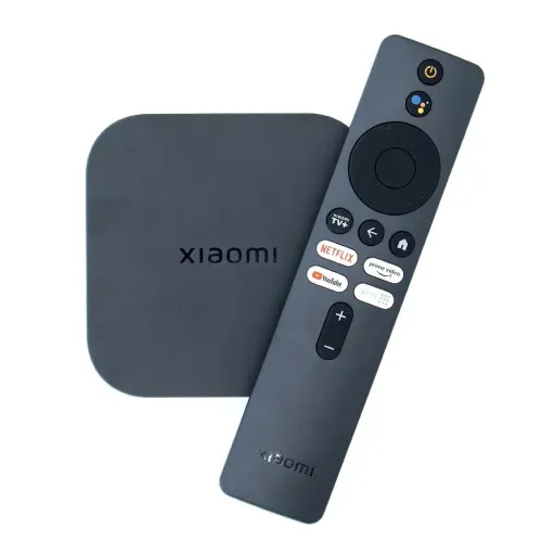 XIAOMI TV BOX S - 2ÈME GÉNÉRATION - 2GB RAM - 8GB - 4K UHD - DOLBY VISION - GOOGLE TV - WI-FI - NOIR