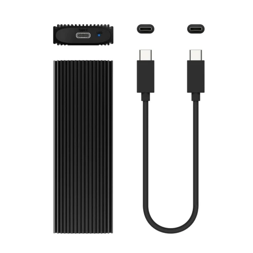 AISENS ULTRA DATA ASM2-022B - BOÎTIER EXTERNE M.2 NVME - RACK USB 3.2 GEN2 - USSB-C 10GNPS - NGFF- BLACK