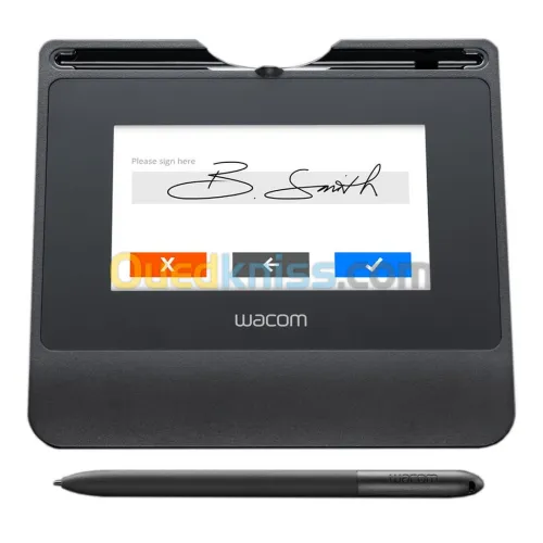 WACOM TABLETTE DE SIGNATURE STU-540 - 5" LCD TFT - STYLET - 800 x 480 PXLS - 2540 LPI - USB - NOIR