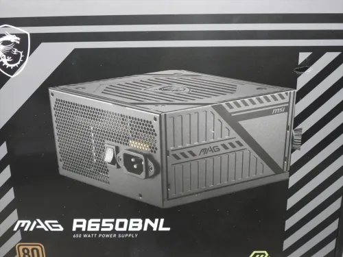 ALIMENTATION MSI MAG A650BNL 650W - 80 PLUS BRONZE -