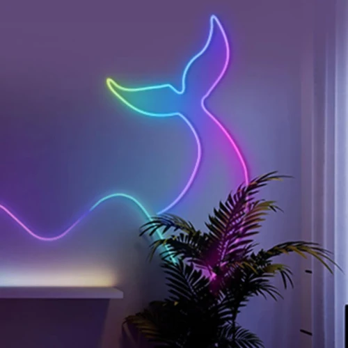 GOVEE RGBIC LED NEON ROPE LIGHT - H61A0 - ENERGY CLASS - 3M 10FT - COLOR-MATCH - CONTRÔLE VOCAL +APP
