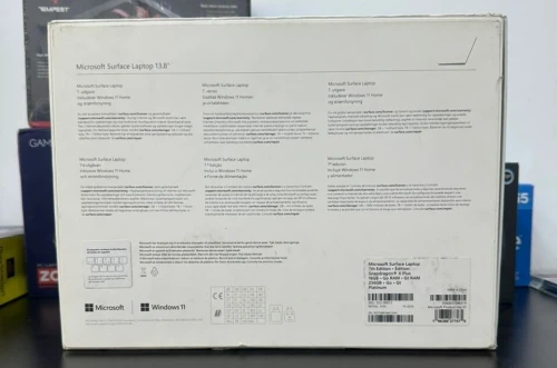 MICROSOFT SURFACE LAPTOP 7 - SNAPDRAGON X PLUS - 16GB - 256GB SSD - 13.8" TACTILE - QUALCOMM ADRENO