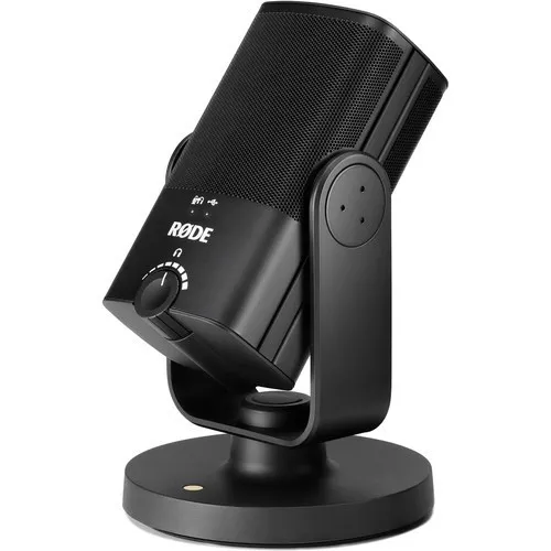 RODE NT-USB MINI MICROPHONE À CONDENSATEUR - DIRECTIVITÉ CARDIOÏDE - USB-C - SORTIE CASQUE - FILTRE ANTI-POP
