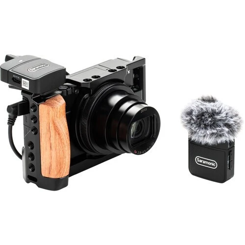 SARAMONIC BLINK100 B1 - MICROPHONE SANS FIL -ULTRA COMPACT - DUAL CHANEL- 1TX + 1RX - 2.4 GHZ- BLACK