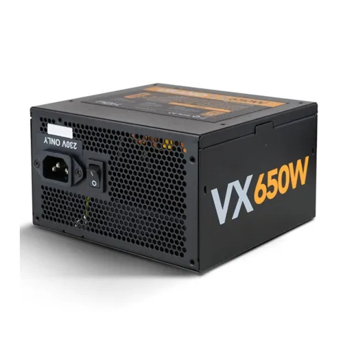 NOX URANO VX650W - ALIMENTATION ATX - 80 PLUS BRONZE - 650W - FAN 120mm - NON MODULAIRES - BLACK