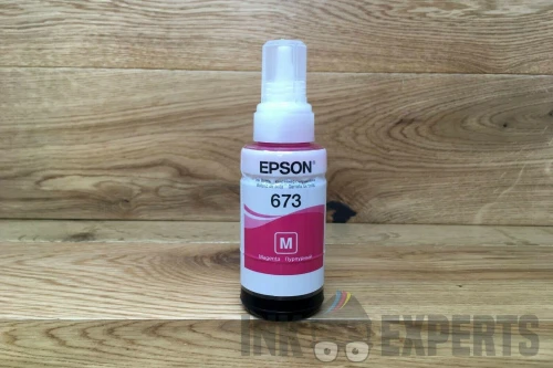 Bouteille d'encre Epson T673 pour Epson Ecotank - Multicolore