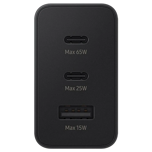 SAMSUNG POWER ADAPTER TRIO PD 65 Watt - Chargeur Noir -  