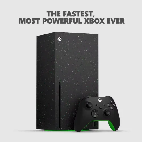 XBOX SERIE X GALAXY EDITION 2TB - CONSOLE DE JEUX - 4K UHD - 120HZ - SSD 2TO - MANETTE INCLUSE - 120 FPS - BLACK