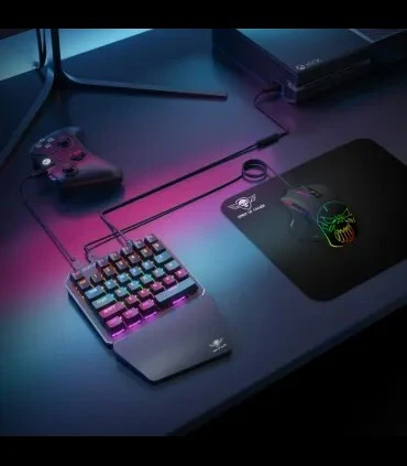 COMBO GAMING SPIRIT OF GAMER XPERT XG900 - CLAVIER + SOURIS + CASQUE + TAPIS -RGB- NOIR