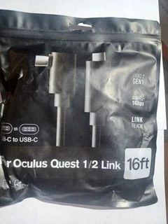 Cable OCULUS META QUEST 2 & 3 - TYPE-C 5M - PC VR LINK HAUTE VITESSE -