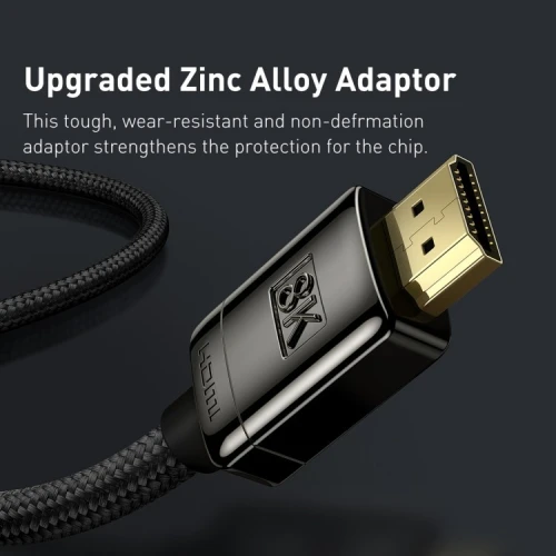 Baseus  câble HDMI 8K vers HDMI 8K HD  - 1 m