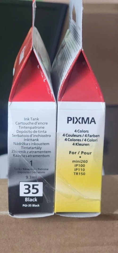 CANON CARTOUCHE PACK  NOIR & COULEUR ORIGINAL PIXMA PGI-35 NOIR / CLI-36 COULEUR