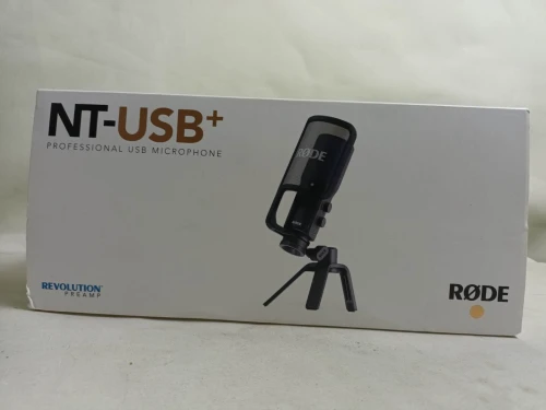 RODE NT-USB+ PROFESSIONAL USB MICROPHONE - POUR PC & SMARTEPHONE - BLACK
