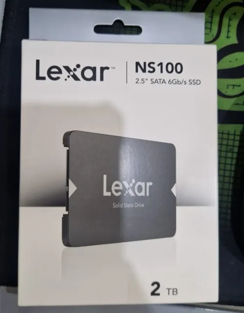 LEXAR NS100 2TB - DISQUE DUR INTERN SATA III SSD 2.5" - 550MB/s - UP TO 2000 Hz - 6Gb/s- NOIR