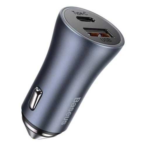 Baseus  40W Contactor Pro Dual Quick Charger Chargeur de voiture U+C 