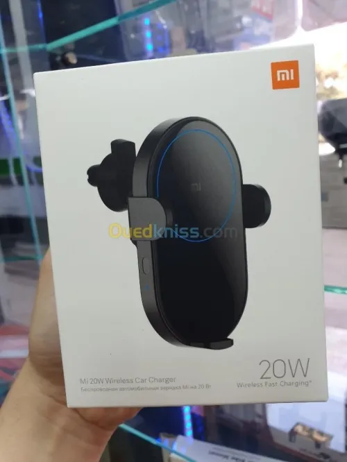 Xiaomi Wireless Car Charger 20W Support voiture avec recharge sans fil 