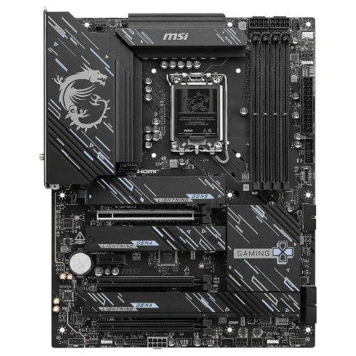 MSI Z890 GAMING PLUS WIFI - ATX SOCKET 1851 - Intel Z890 - 4X DDR5 - M.2 PCIE 5.0 - WI-FI 7 - LAN 5G