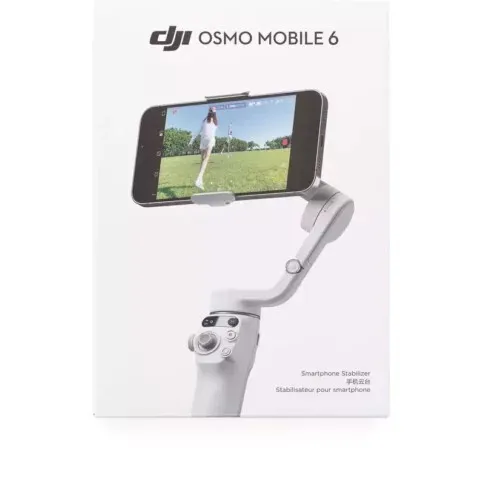 DJI OSMO MOBILE 6 - STABILISATEUR SMARTPHONE - 3 AXES - BLUETOOTH - PORTABLE - BLACK - ORIGINAL - BLACK