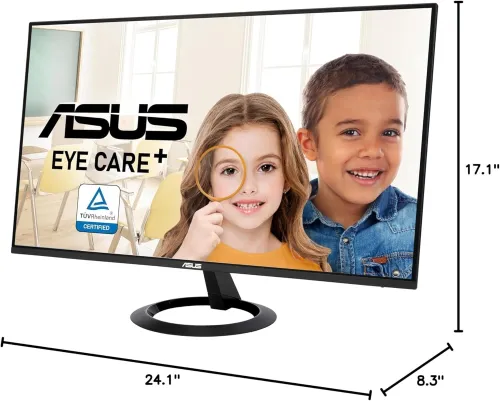 ECRAN ASUS VZ27EHF - 27" LED FHD - DALLE IPS 16/9 - 100HZ - 1MS MPRT - ADAPTIVE-SYNC - HDMI - NOIR