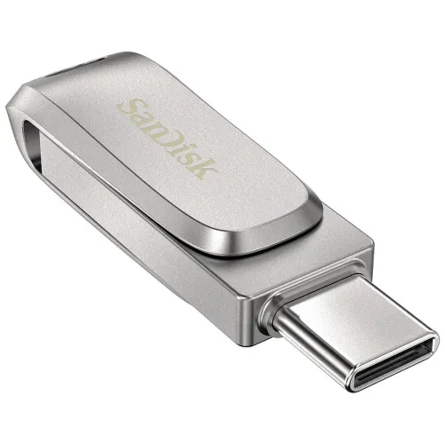 SANDISK ULTRA DUAL DRIVE LUXE 1TB - USB-C - USB 3.2 - JUSQU'À 400 MO/S - METAL DESIGNE - PC & MAC