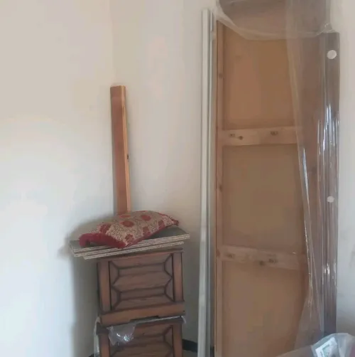 Chambre bois rouge 