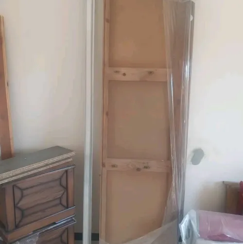 Chambre bois rouge 