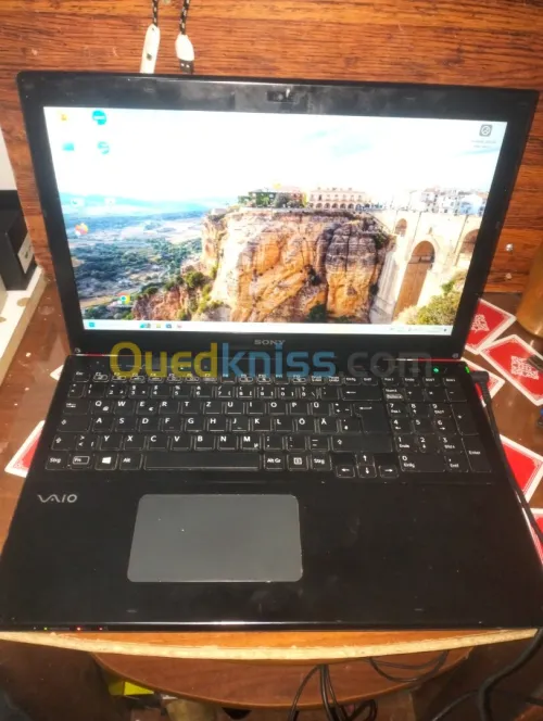 Laptop Sony Vaio S15 - 15" - Core i7 - 8GB - 128 GB Fih problem charge