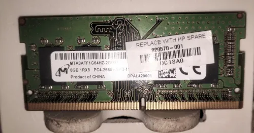 2 RAM DDR4 8Gb  2133 - 2666 MHZ