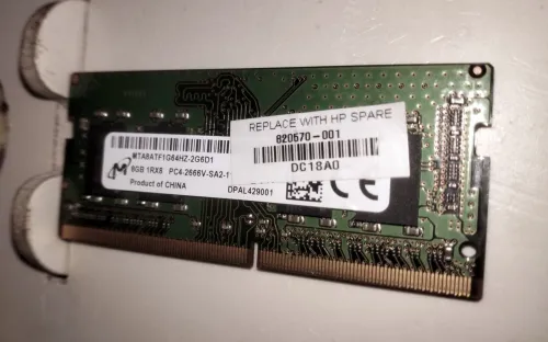 2 RAM DDR4 8Gb  2133 - 2666 MHZ