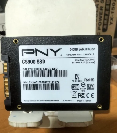 Sata PNY CS900 250 Go 3D NAND 2,5