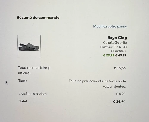 Crocs Baya Clog