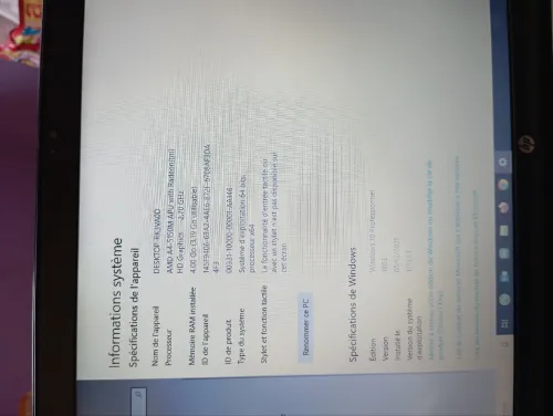 PC portable HP 