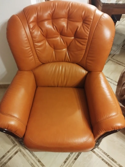 Salon cuir italien
