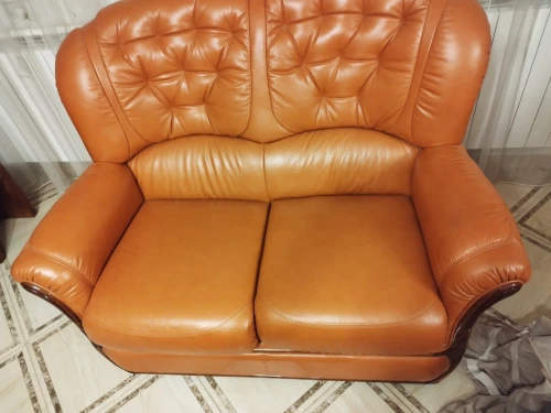 Salon cuir italien