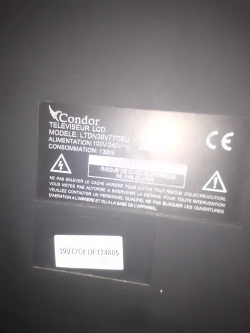 Téléviseur Condor LCD à vendre à bouira ville 