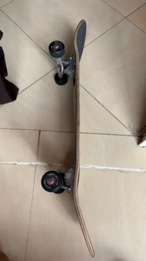 Skateboard n9iya mini logo wheels film trucks