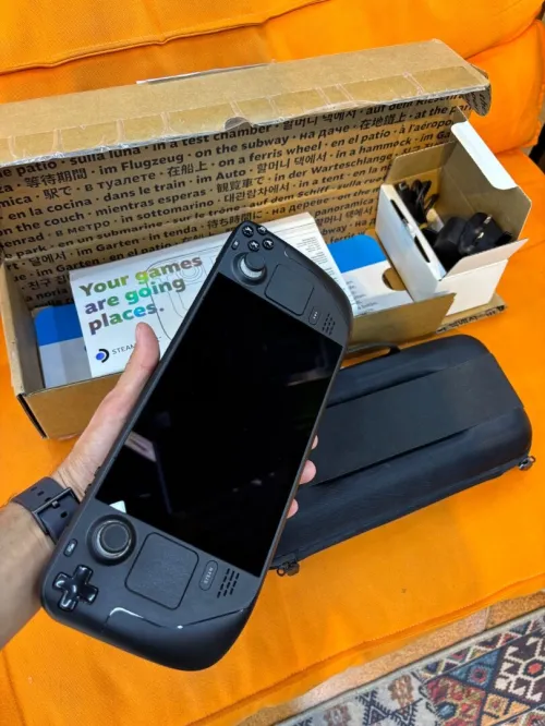 Steam deck 256gb + 64gb ssd