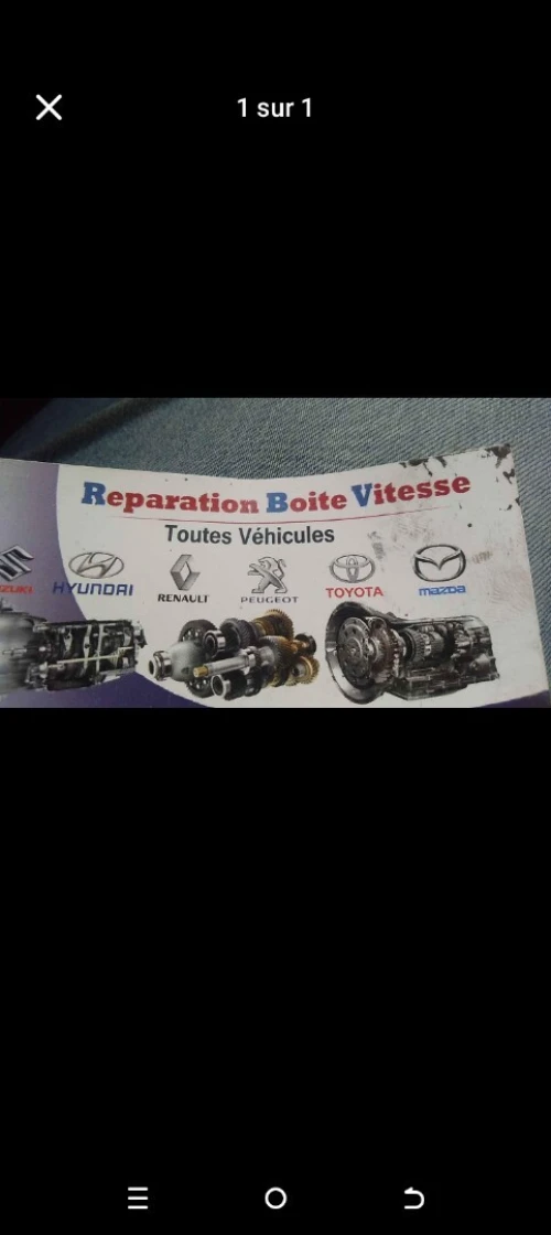 Réparation boîte de vitesse manuelle et automatique