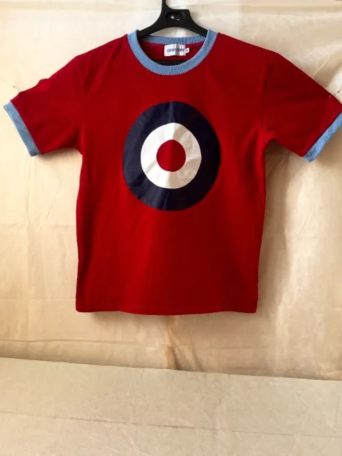  t-shirt Rouge (target)  - oxknit