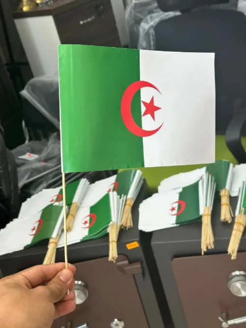 Fabrication drapeau national 