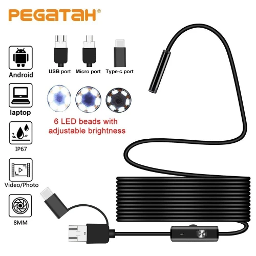 Endoscope camera كاميرا فحص
