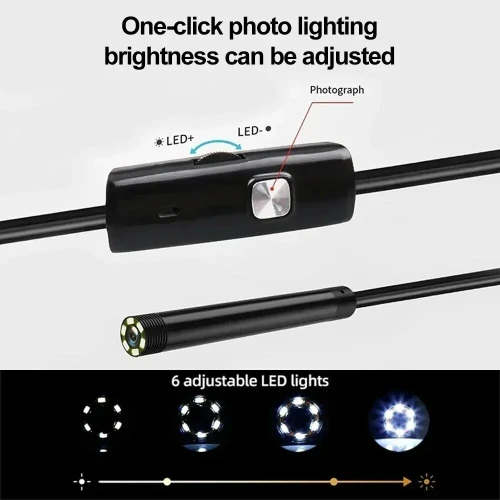 Endoscope camera كاميرا فحص