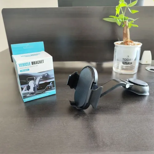 Support Téléphone Voiture Fixation Tableau de Bord حامل هواتف