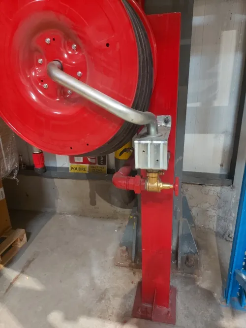 Installation ria anti incendie 
