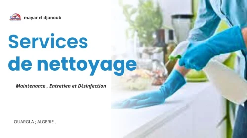 SERVICE DE NETTOYAGE , 3D, MAINTENANCE ET ENTRETIENT