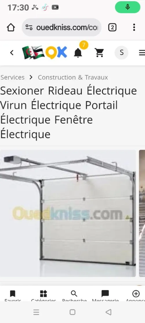 Portail électrique portail coulissant sectionnelle verin fenêtre électrique rideau électrique