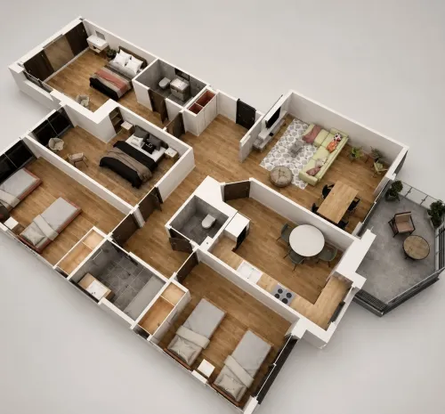 Vente Appartement F5 Alger Dely brahim