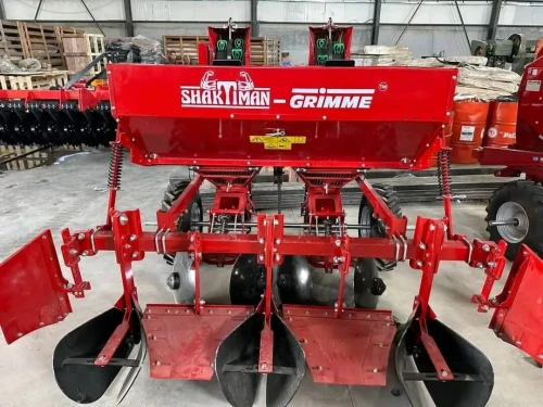 Planteuse Pomme de terre 2 rangs GRIMME SHAKTIMAN (ALLEMAGNE-INDE)