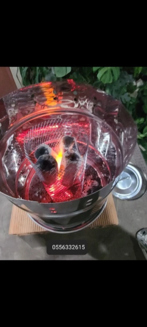 Barbecue vertical sans fumée شواية عمودية بدون دخان0