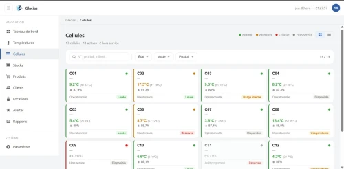 Logiciel de gestion de stock et d'entrepôt  alimentaire , frigoriphique ... etc Essai gratuit 3 mois